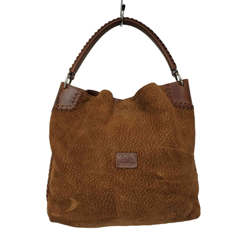 CASA LOPEZ  レザーハンドバッグ レディース